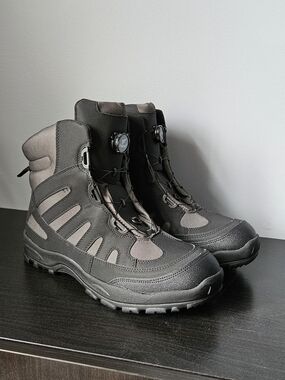 Men's Black Anti-Slip Wading Boots